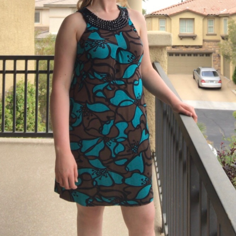 Cache Patterned Dress